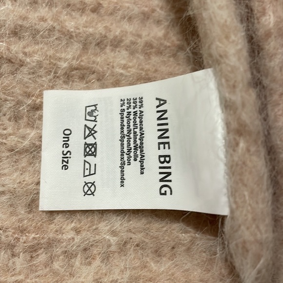 Anine Bing Emmett Scarf / wrap - Picture 8 of 8